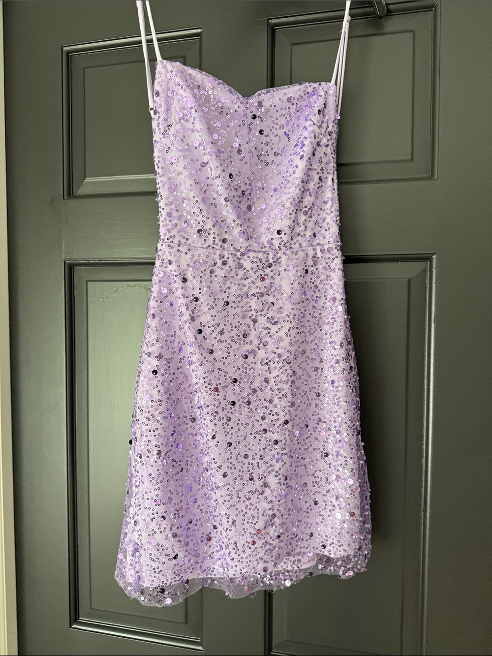 Lucy in the Sky Lavender Sequin Mini Dress